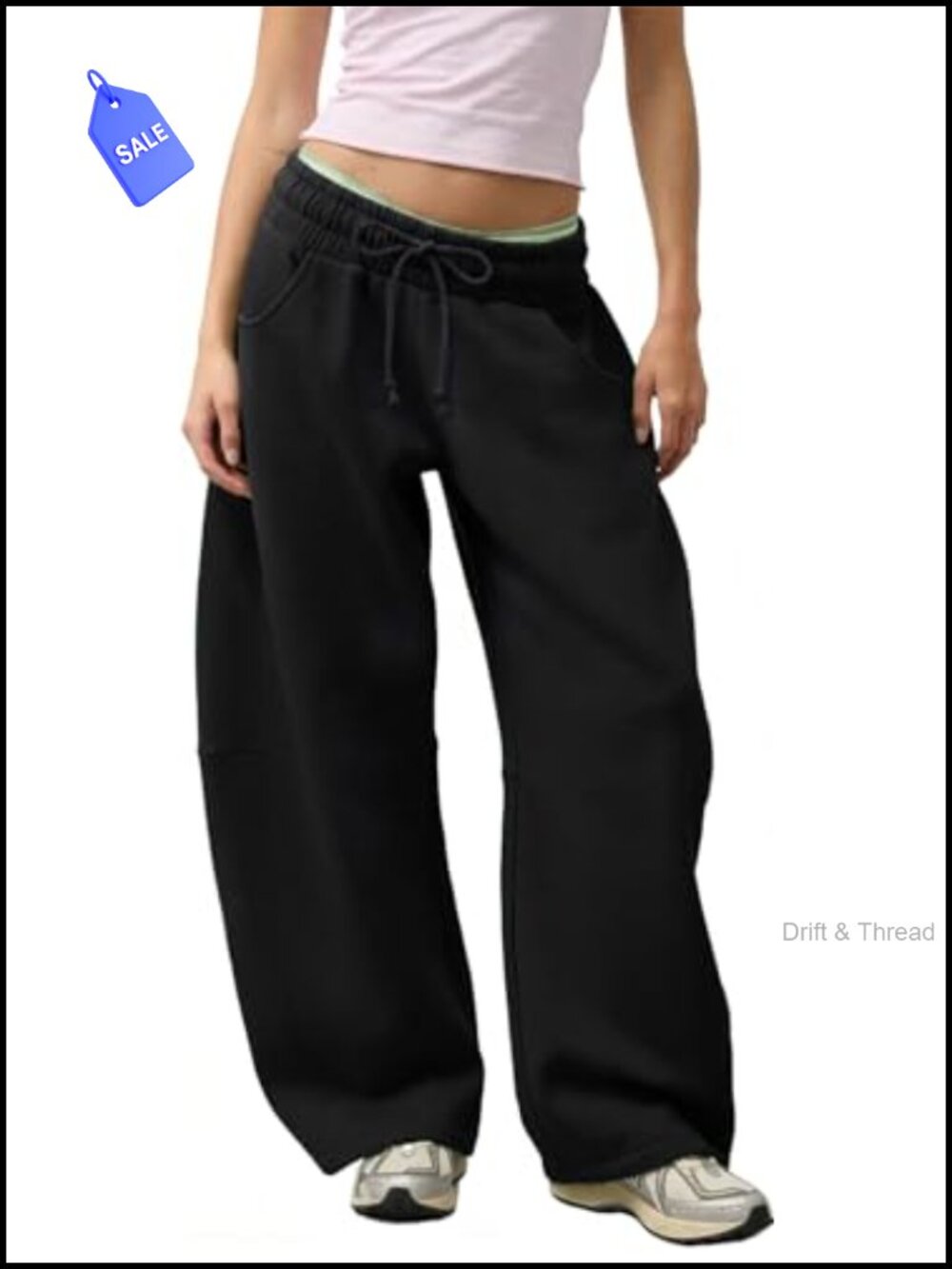 Baggy Wide Leg Sweatpants Women Comfort Fit Fleece Yoga Lounge Track Pants